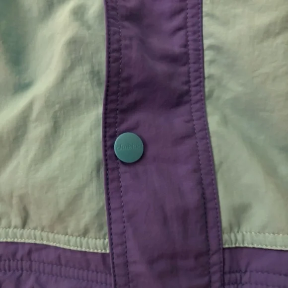 Chubbies 501 Reversible Fleece Sherpa Vest L Outdoor Camping Retro 90s Y2K Hike - Picture 6 of 10